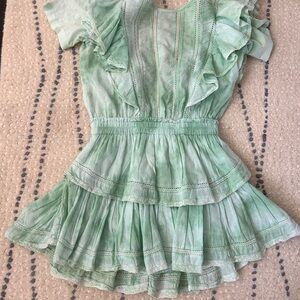 LoveShackFancy Mint Lace Dress Natasha style